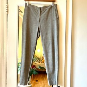 Aritzia Babaton Slim Cut Gray Wool Dress Work Pants Trousers Sz. 6